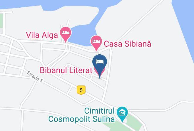 Sulina - Bibanul Literat Maps