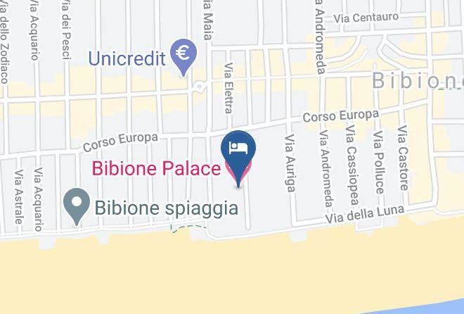 Venice - Bibione Palace Hotel Maps