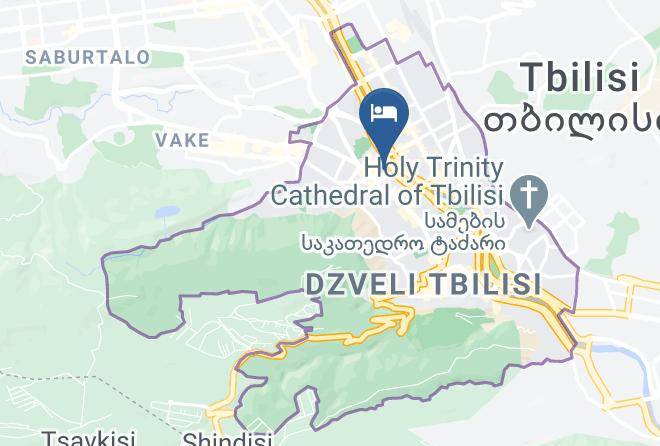 Tbilisi - Biblioteka Hotel Tbilisi Maps