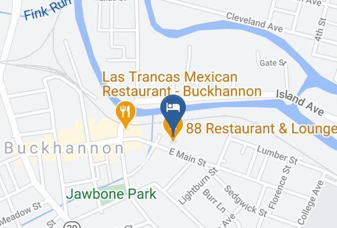 The Bicentennial Inn Map