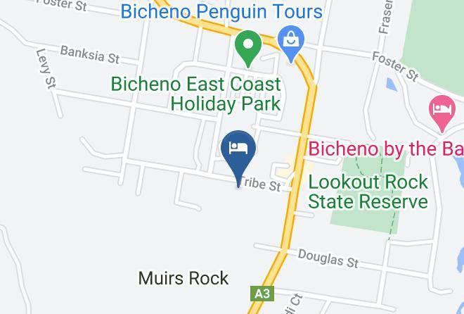 Glamorganspring Bay - Bicheno Blue Horizon Maps