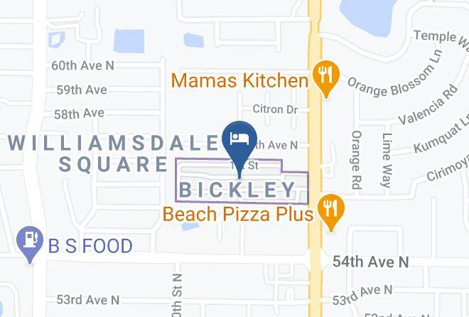 Pinellas - Bickley Rv Park Maps