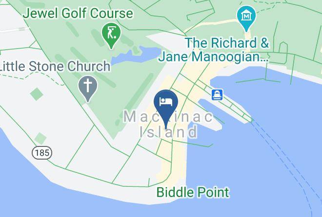 Bicycle Street Inn Map