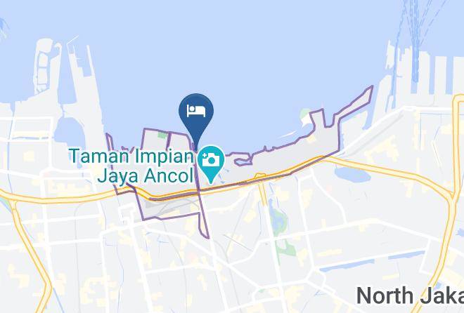 North Jakarta - Bidadari Eco Resort Maps