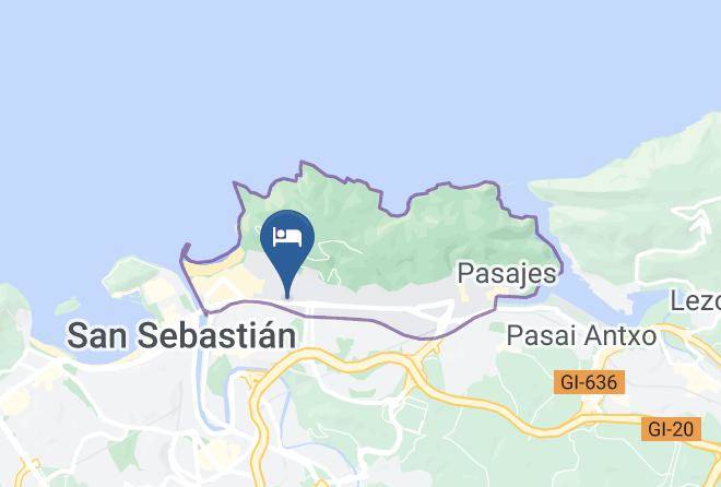 Guipuzcoa - Bidaia Hotel Maps