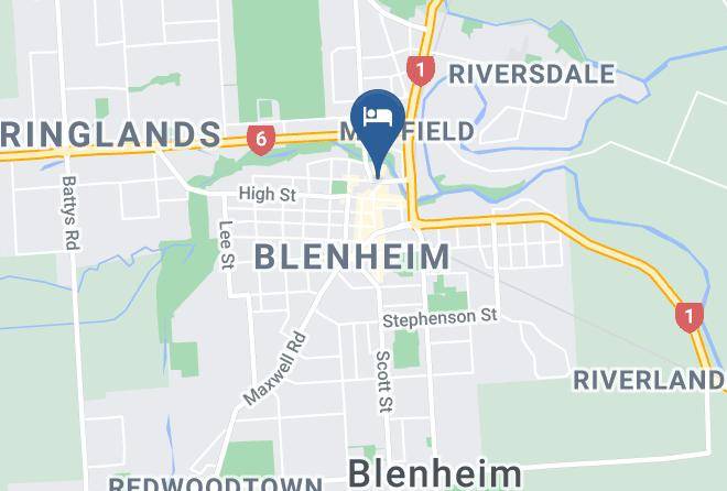 Blenheim - Biddy Kate's Backpackers Maps
