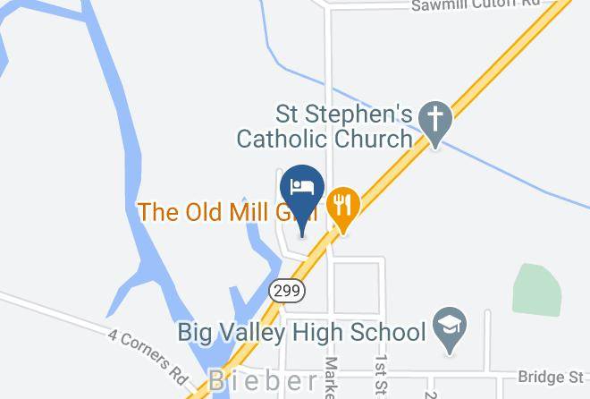 Lassen - Bieber Motel Maps