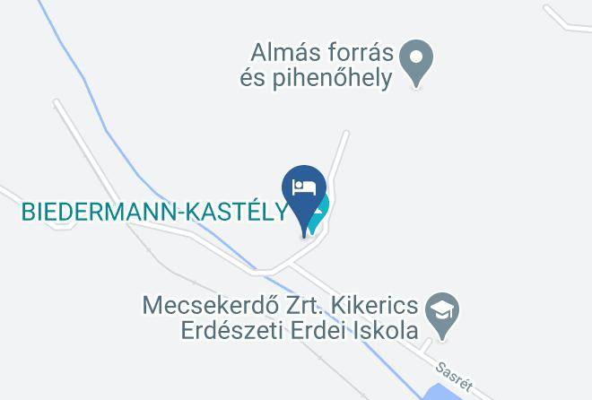 Almamellek - Biedermann Vadaszkastely Maps