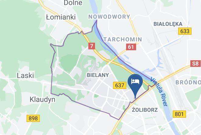 Warsaw - Bielany Bed Maps