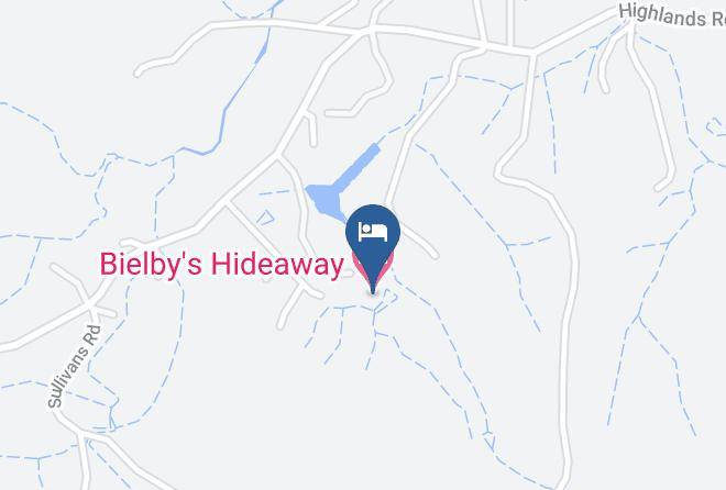 Bielby's Hideaway Map