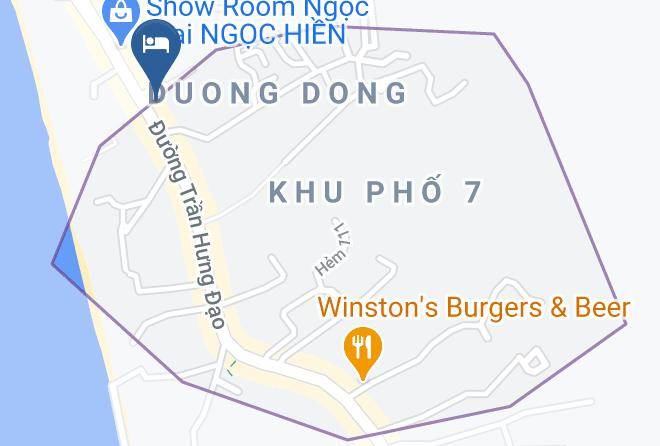 Phu Quc - Bien Xanh Hotel Maps