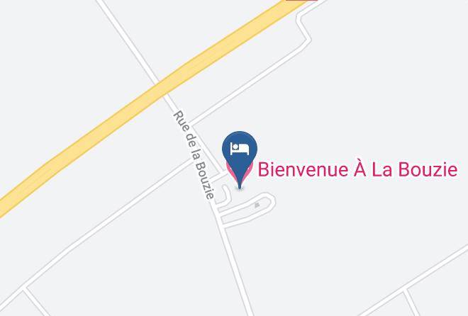 Bienvenue A La Bouzie Map