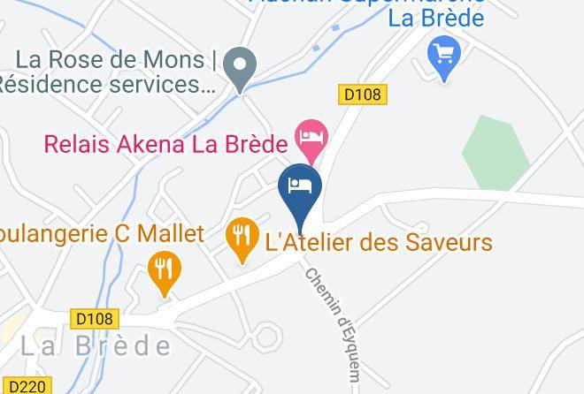 Gironde - Bienvenue A La Residence Hoteliere Alizes De La Brede Maps