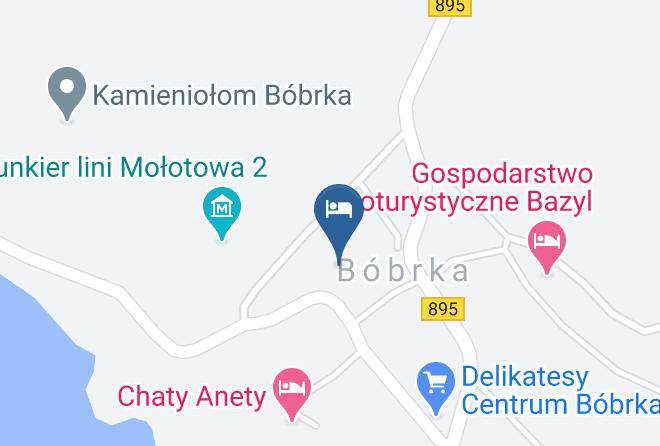 Bieszczady Noclegi Sekowka Map