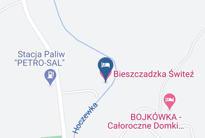 Bieszczadzka Switez Map