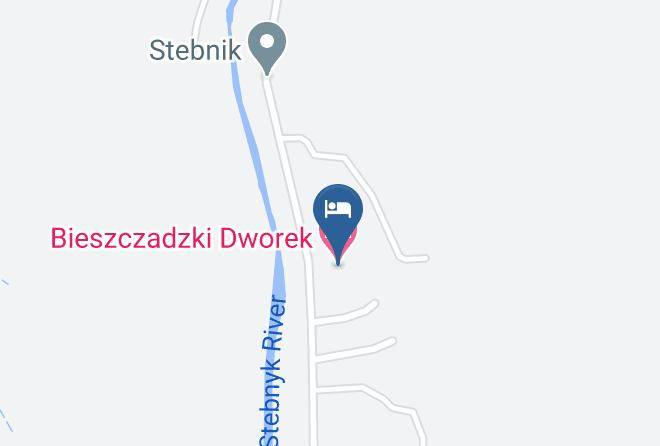Bieszczadynty - Bieszczadzki Dworek Maps