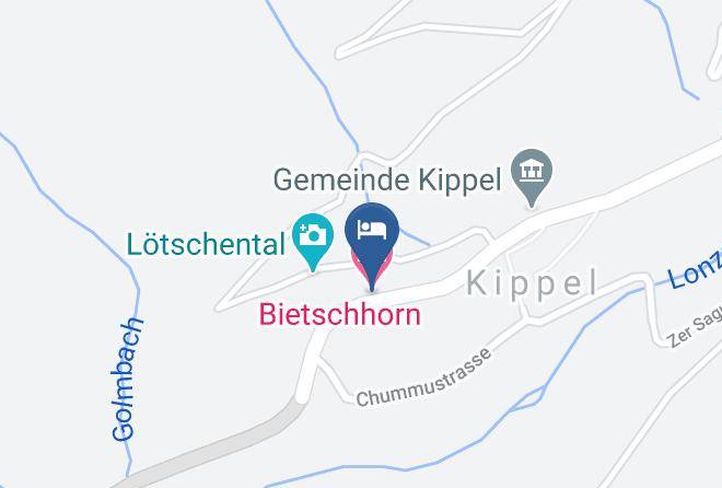 Raron - Hotel Bietschhorn Maps
