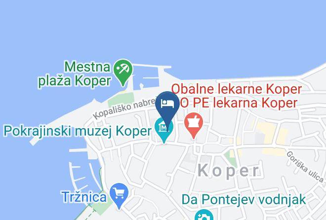 Koper - Bife Museum Doris Bozic Sp Maps