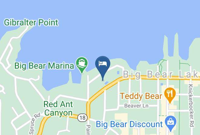 San Bernardino - Big Bear Inn Maps