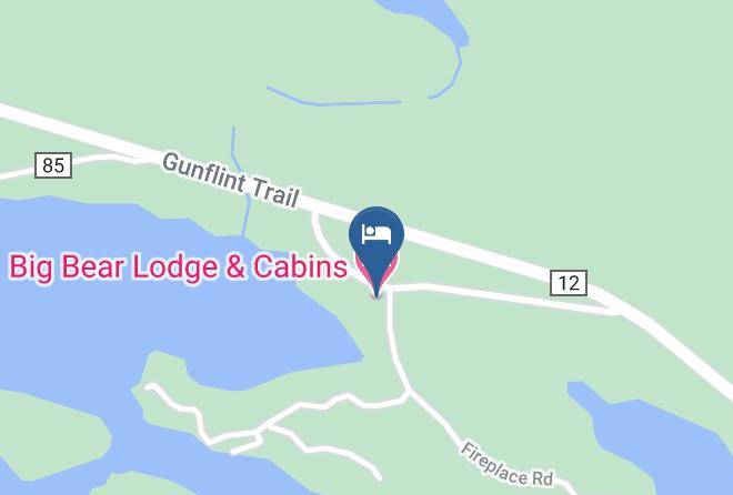 Cook - Big Bear Lodge & Cabins Maps