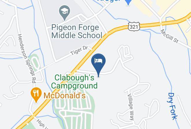 Sevier - Big Bear Resort Pigeon Forge Maps