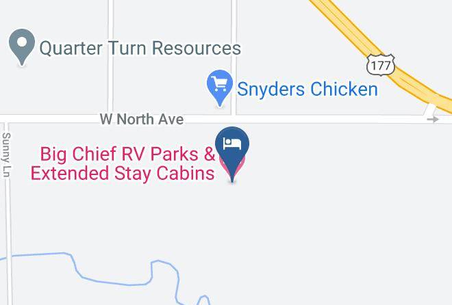Kay - Big Chief Rv Parks & Extended Stay Cabins Maps