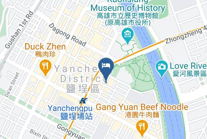 Yancheng District New Yancheng Shopping Street - Big Eye Tuna Hotel Maps
