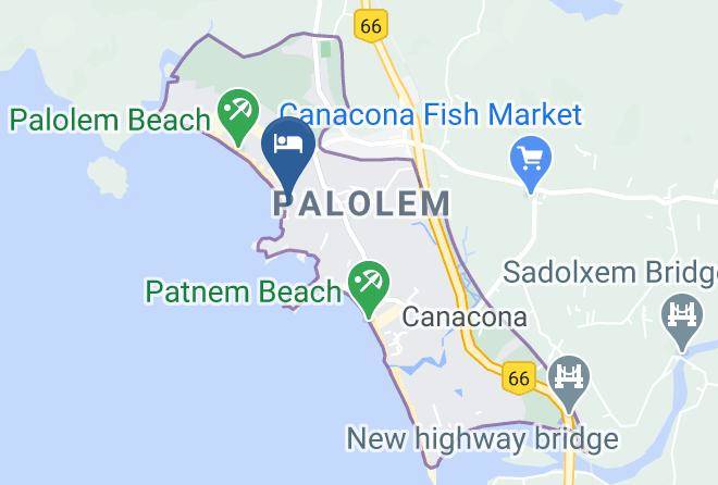 Canacona - Big Fish Beach Resort & Restaurant Maps