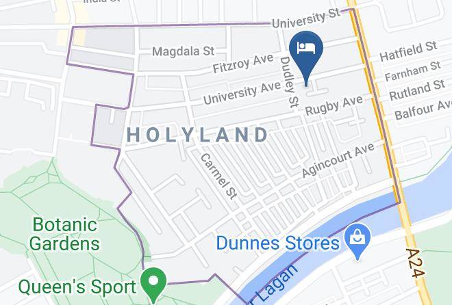 Belfast City - Big Fish Holiday Homes Maps