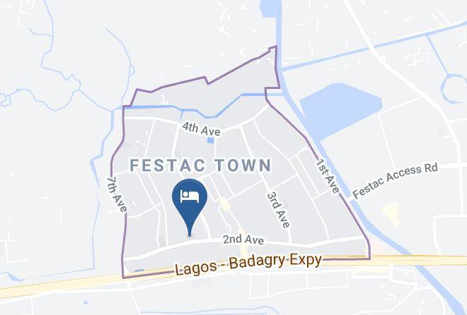 Amuwo Odofin - Big Fish Restaurant & Bar Maps