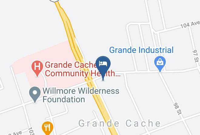 Big Horn Motor Inn Map