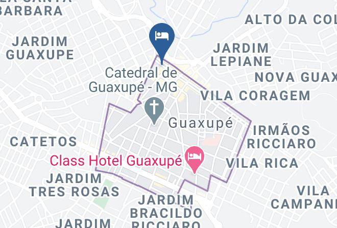 Guaxupe - Big Hotel Guaxupe Maps