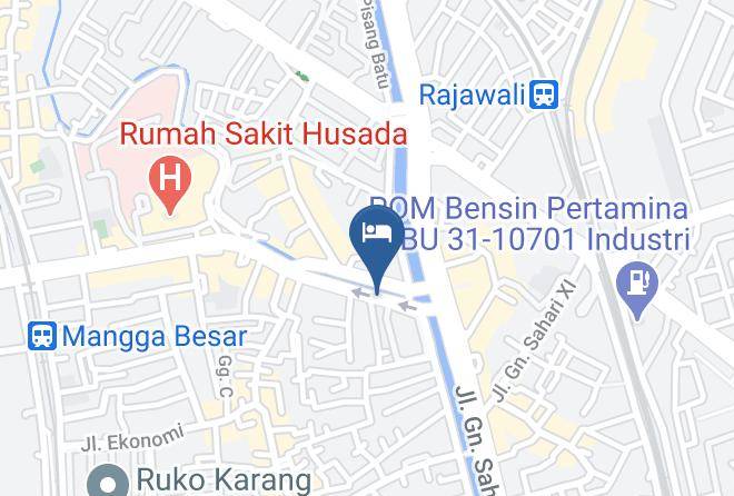 Central Jakarta - Big Hotel Jakarta Maps