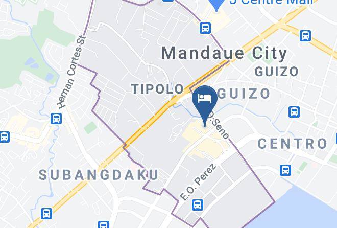 Cebu - Big Hotel Suites Maps