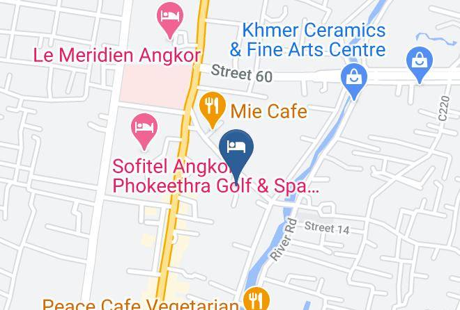 Big K Angkor Residence Karte - Siem Reap - Siem Reab Town