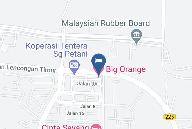 Kuala Muda District - Big Orange Hotel Maps