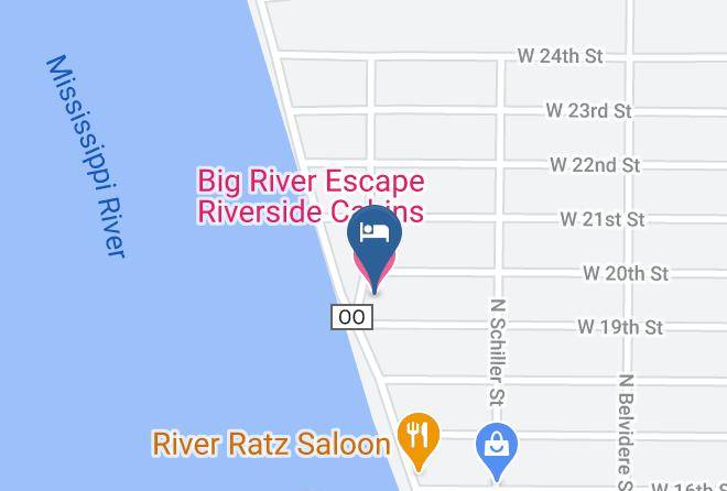 Buffalo - Big River Escape Riverside Cabins Maps