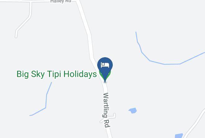 East Sussex - Big Sky Tipi Holidays Maps