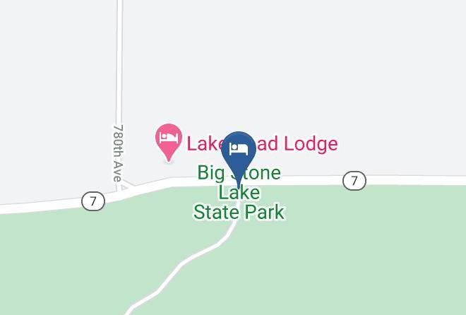 Big Stone - Big Stone Lake State Park Maps