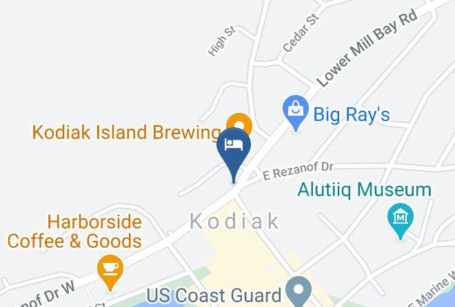 Kodiak Island Borough - Big Timber Lodge Maps