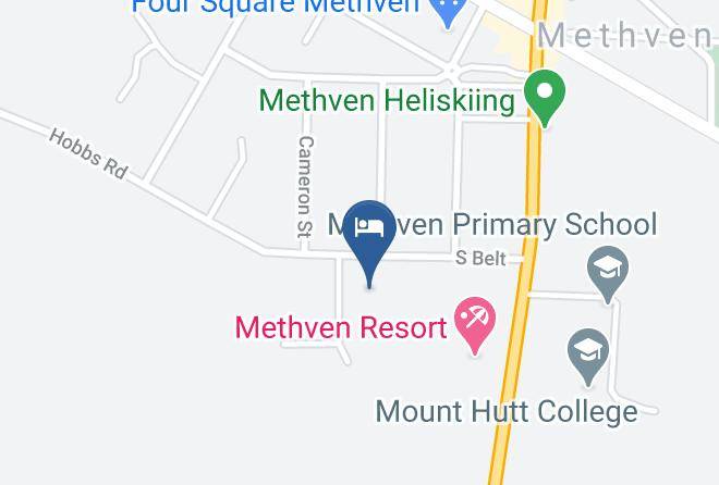 Ashburton - Big Tree Lodge Methven Maps