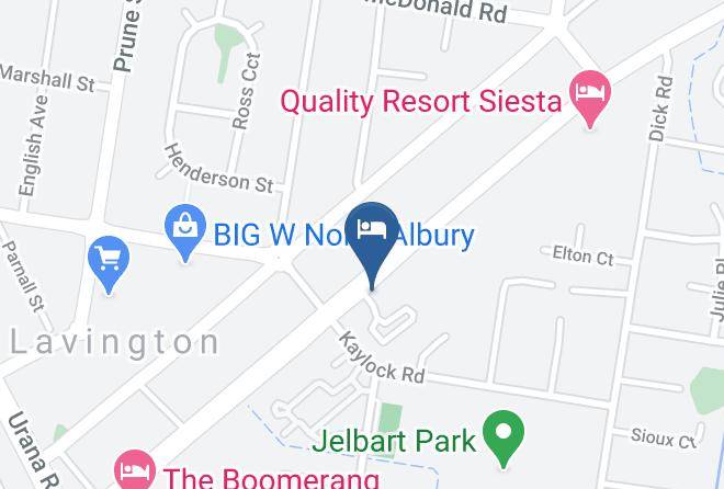 Albury - Big4 Albury Tourist Park Maps