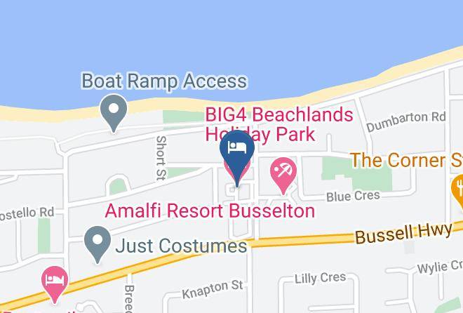 Busselton - Big4 Beachlands Holiday Park Maps