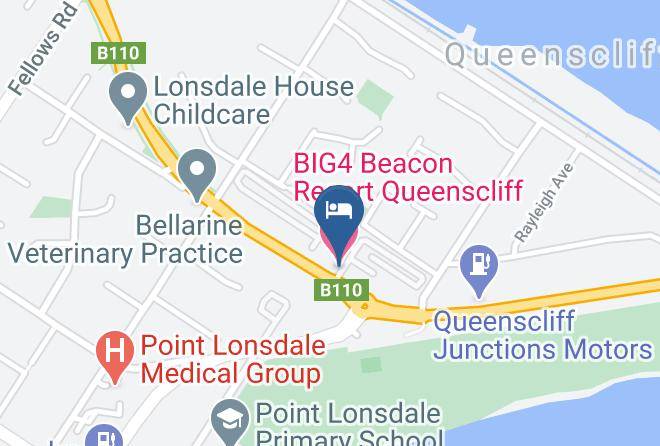 Queenscliffe - Big4 Beacon Resort Queenscliff Maps