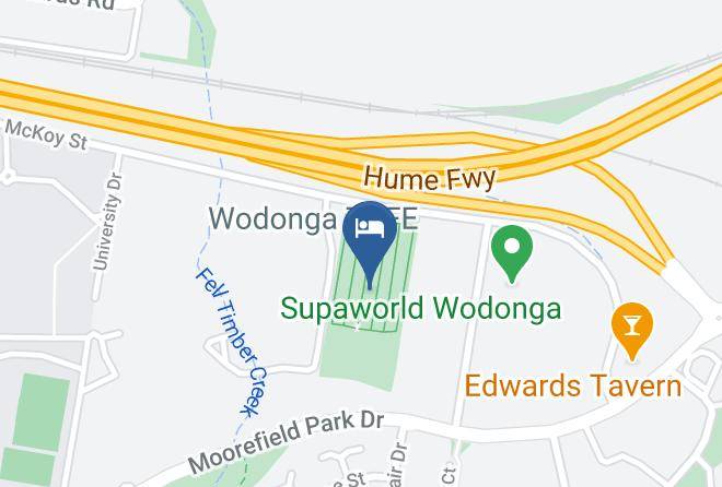 Wodonga - Big4 Borderland Wodonga Maps