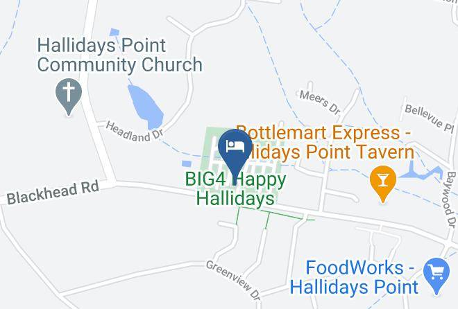 Mid Coast - Big4 Happy Hallidays Maps