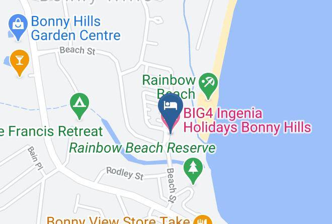 Port Macquarie Hastings - Big4 Ingenia Holidays Bonny Hills Maps