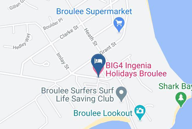 Eurobodalla - Big4 Ingenia Holidays Broulee Maps