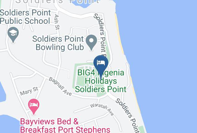 Port Stephens - Big4 Ingenia Holidays Soldiers Point Maps
