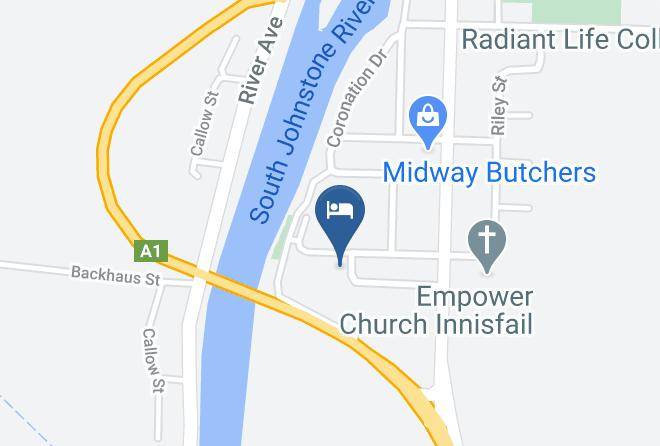 Big4 Innisfail Mango Tree Tourist Park Map